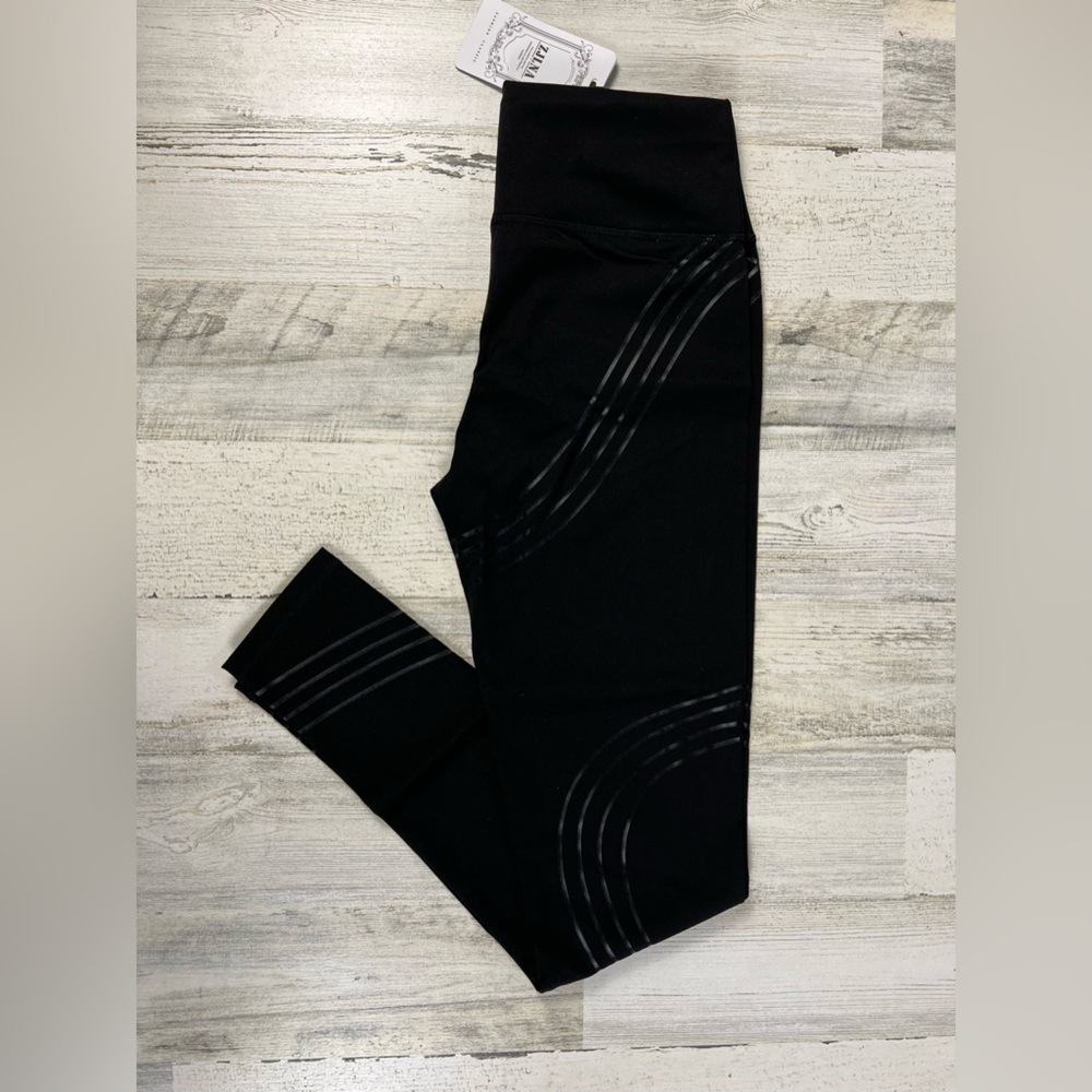 NWT Women's High Waist Workout Leggings Tummy Control Sz. M - Picture 2 of 11